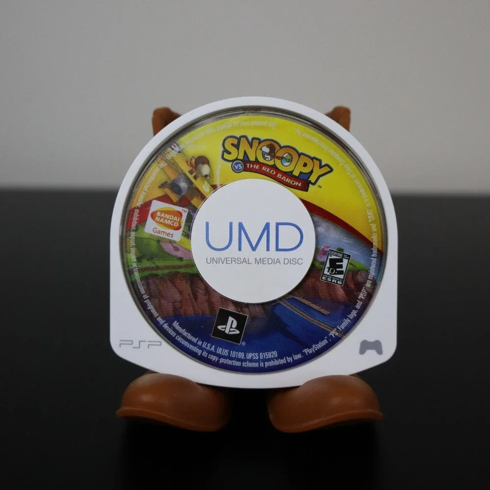 Snoopy‎ vs. the Red Baron (Sony PSP, 2006) Tested Disc Only